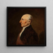 Portrait af kunstnerens far - Piotr Michaowski — indrammet kunstværk på væggen