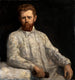 Portrait af skulptøren Fridolin Dietsche - Heinrich Altherr — visning af kunstværket