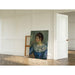 Reproduktion af maleriet Portrætmaleri af en ung pige i profil - Pierre-Auguste Renoir