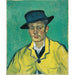 Reproduktion af maleriet Portrait of Armand Roulin - Vincent van Gogh