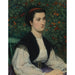 Reproduktion af maleriet Portrait of a Lady - James Tissot
