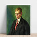 Reproduktion af maleriet Portrait of a Man - Konrad Mägi
