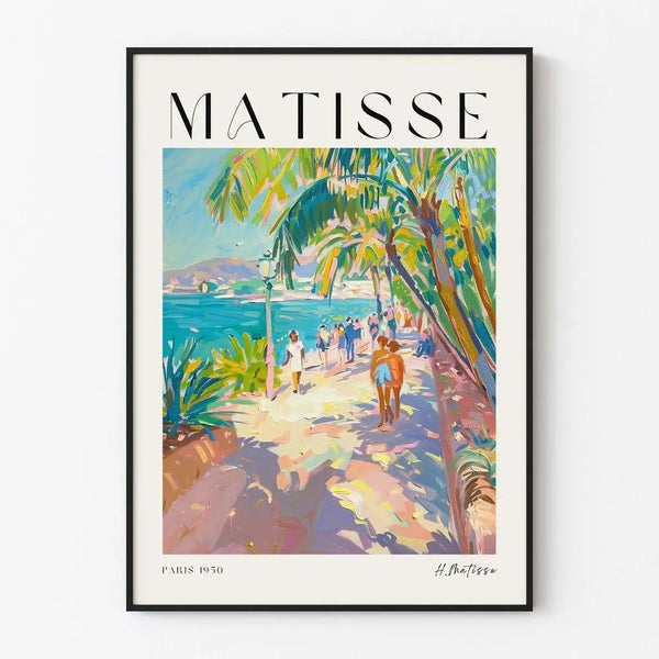 Poster "Bådtur langs Côte d'Azur" af Henri Matisse