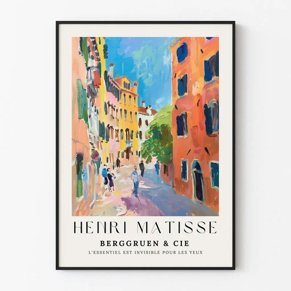 Plakat "L'essentiel est invisible pour les yeux" af Henri Matisse