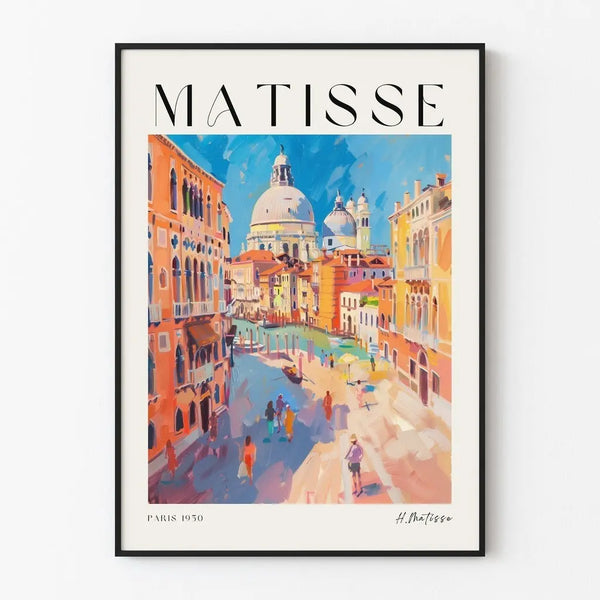 Poster "Venedig i Farver" af Henri Matisse