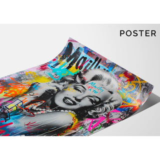 Tableau Street Art – Marilyn Ikonisk