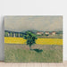 Reproduktion af maleriet Prairie Au Pont d'Argenteuil - Gustave Caillebotte