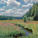 Prairie d'été Pobojka - Stanislav Yulianovich Zhukovsky — vist i et interiør