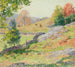 Prairies de colline en septembre - Willard Metcalf — visning af kunstværket