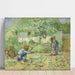 Reproduktion af maleriet af de første skridt, efter Millet - Vincent Van Gogh
