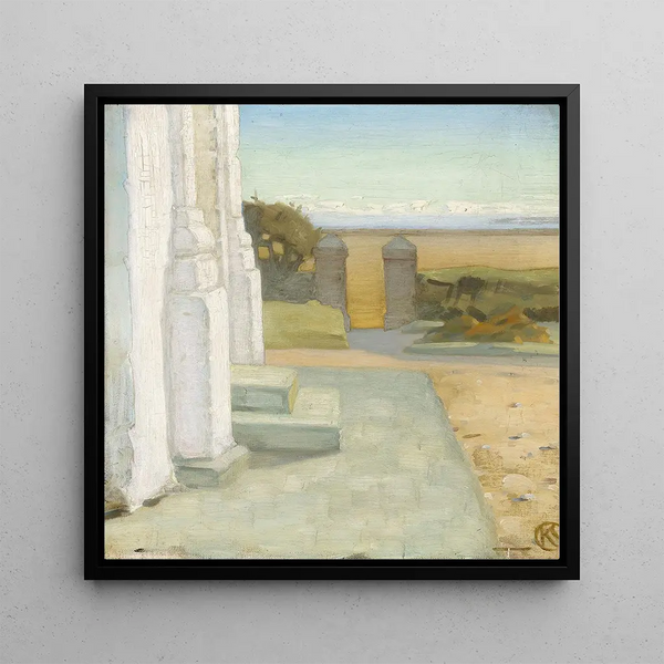 Près d'une église - Knud Sinding