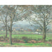 Reproduktion af maleriet nær Sydenham Hill - Camille Pissarro