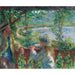 Reproduktion af maleriet Præcis ved søen - Pierre-Auguste Renoir