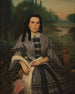 Portrait af Mme Elvira Lavalleja de Calzadilla - Prilidiano Pueyrredón — visning af kunstværket