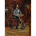 Reproduktion af maleriet Princeteau-maleri i sit atelier - Henri de Toulouse-Lautrec