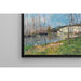 Reproduktion af maleriet Forår ved Loing-floden - Alfred Sisley