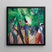 Promenade - August Macke — indrammet kunstværk på væggen