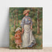 Reproduktion af maleriet Promenade - Pierre-Auguste Renoir