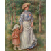 Reproduktion af maleriet Promenade - Pierre-Auguste Renoir