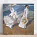 Reproduktion af maleriet af Promenade ved havet - Joaquín Sorolla