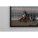 Reproduktion af maleriet af Promenade de la Cour i Versailles' haver - Jean-Léon Gérôme