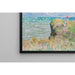Reproduktion af maleriet af Promenade sur la falaise, Pourville af Claude Monet