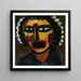 Profetinde Sibylle - Alexej von Jawlensky — indrammet kunstværk på væggen