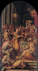 La dispute de Sainte Catherine - Prospero Fontana — visning af kunstværket