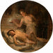 Psyché opdager Cupidon - Léon François Comerre — visning af kunstværket