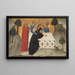"La Vierge défaillante et les trois Marie au tombeau du Christ" af Puccio di Simone — indrammet kunstværk på væggen