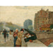 Reproduktion af maleriet Quai Saint Michel - Childe Hassam