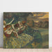 Reproduktion af maleriet Fire dansere - Edgar Degas