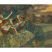 Reproduktion af maleriet Fire dansere - Edgar Degas