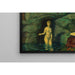 Reproduktion af maleriet Quellnymphe von Faunen belauscht - Franz von Stuck