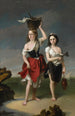 Les chercheurs de coquillages - Rafael García Hispaleto — visning af kunstværket