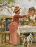 Fêtes dans la campagne - Raffaello Sorbi — visning af kunstværket