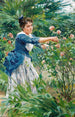 La taille des roses - Raffaello Sorbi — visning af kunstværket