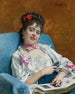 Album de famille d'Aline - Raimundo de Madrazo y Garreta — visning af kunstværket