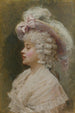 En elegant dame - Raimundo de Madrazo y Garreta — visning af kunstværket