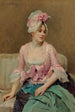 Portrait af Aline Mason - Raimundo de Madrazo y Garreta — visning af kunstværket