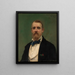 Samuel P. Avery 1822-1904 - Raimundo de Madrazo y Garreta — indrammet kunstværk på væggen