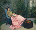 Sieste - Raimundo de Madrazo y Garreta — visning af kunstværket