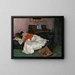 La lecture d'Aline Masson - Raimundo de Madrazo y Garreta — indrammet kunstværk på væggen