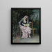 Le Rendez-vous - Raimundo de Madrazo y Garreta — indrammet kunstværk på væggen