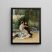 La Lettre - Raimundo de Madrazo y Garreta — indrammet kunstværk på væggen