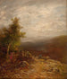 Over skyerne - Ralph Albert Blakelock — visning af kunstværket