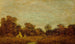 Campement ved solnedgang - Ralph Albert Blakelock — visning af kunstværket