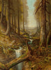Indendørs af skoven - Ralph Albert Blakelock — visning af kunstværket