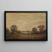 Lumière jaune - Ralph Albert Blakelock — indrammet kunstværk på væggen