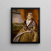 Mme Joseph Wright - Ralph Earl — indrammet kunstværk på væggen